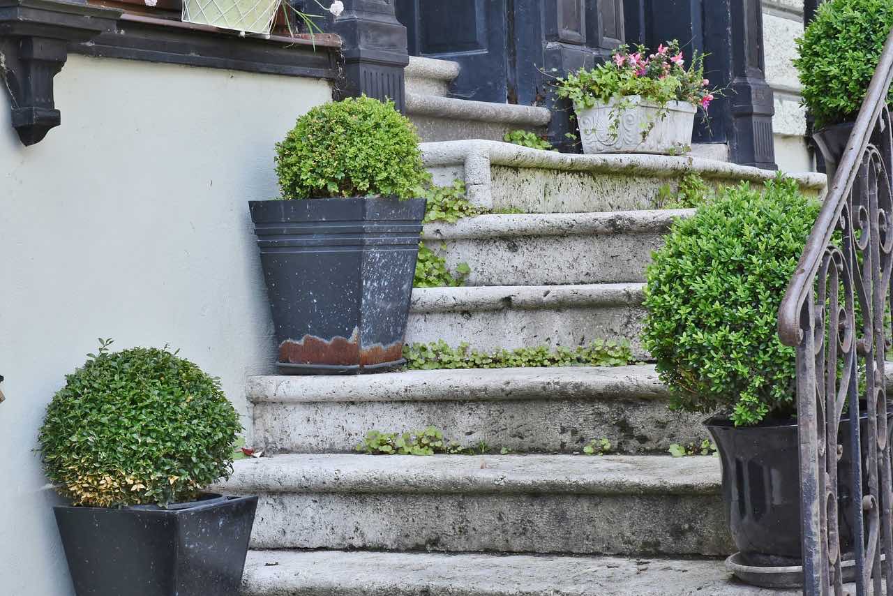 Treppe aus Stein